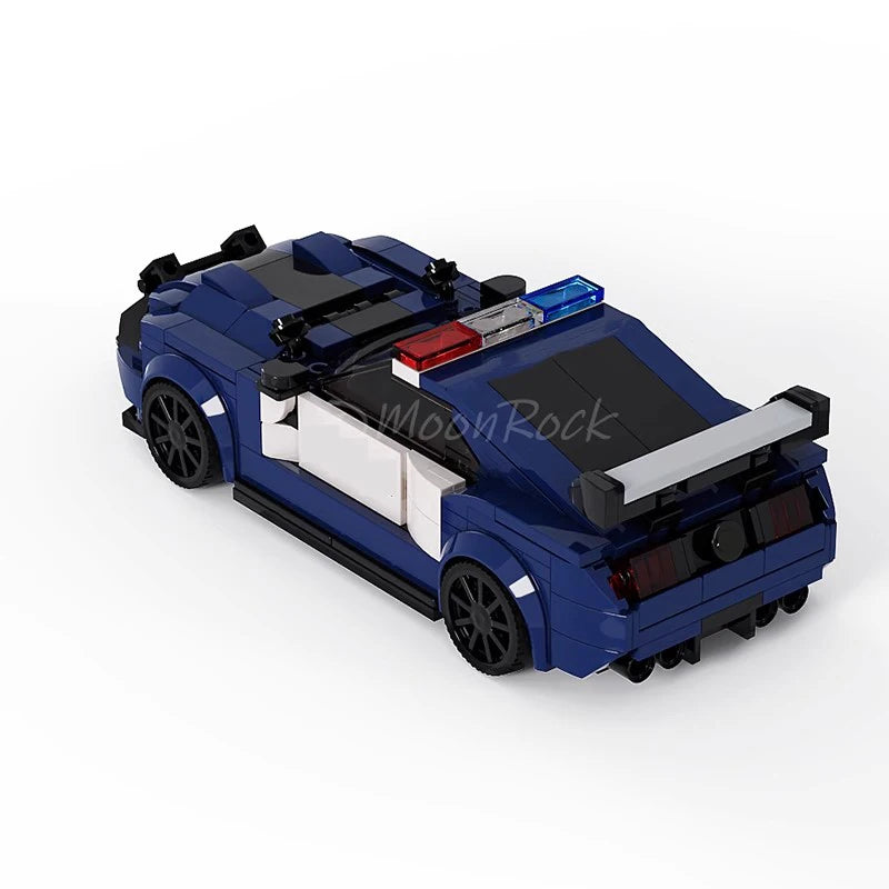 Ford Mustang Police Car MOC