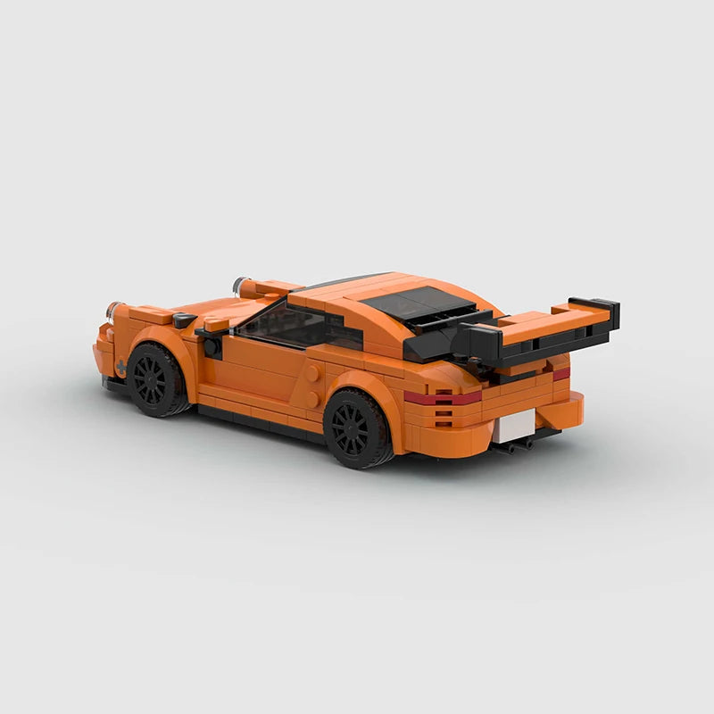 Porsche Orange 911 GT3-RS MOC