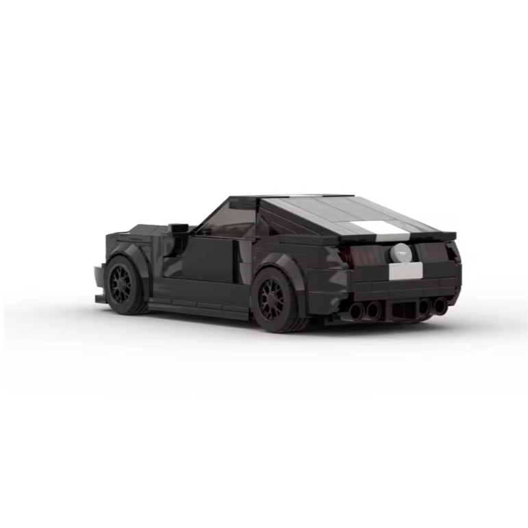 Ford Black Mustang MOC