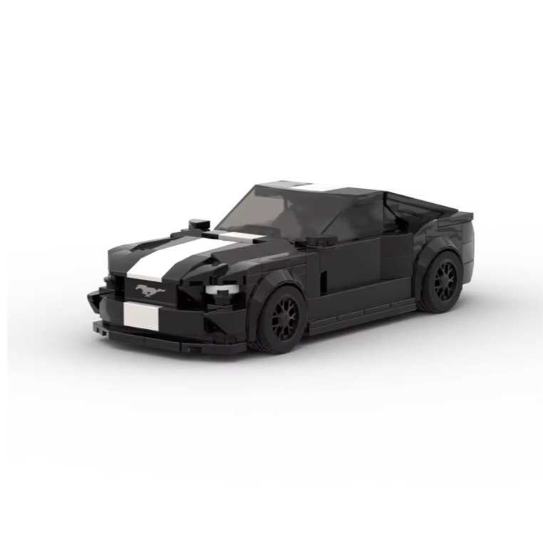Ford Black Mustang MOC
