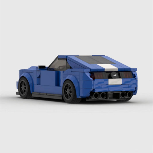 Ford Blue Mustang MOC