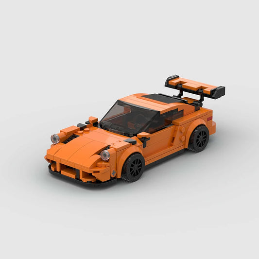 Porsche Orange 911 GT3-RS MOC