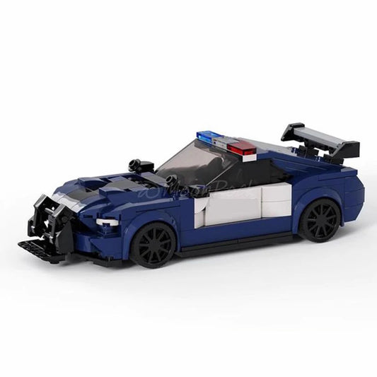 Ford Mustang Police Car MOC
