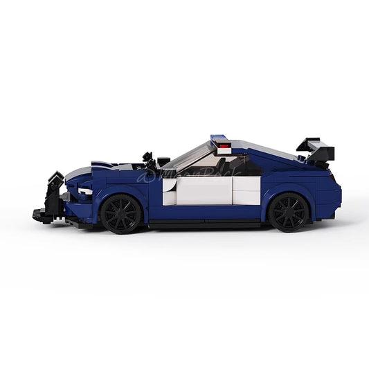 Ford Mustang Police Car MOC