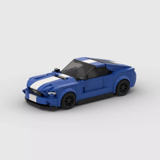 Ford Blue Mustang MOC